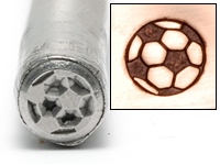 Metal Stamping Tools Soccer Ball Design Stamp